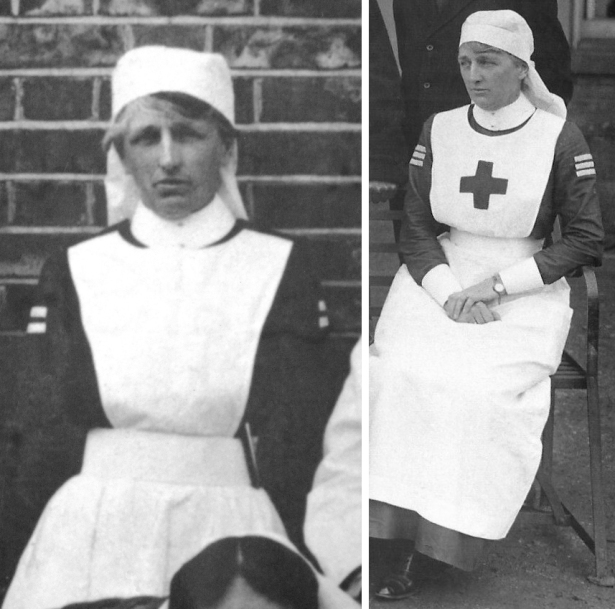 1918: Mrs. Emily F. Dickinson, Commandant, Netley Huts, Essex County Hospital, Colchester.