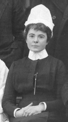 1918: Miss Mary Elizabeth Jones, Matron, Essex County Hospital.