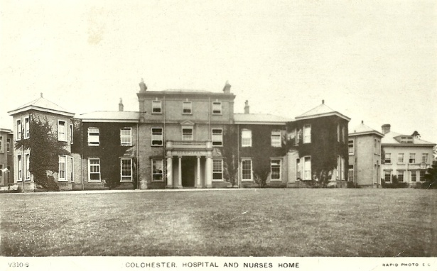 Colchester Hospital or Essex County Hospital and Nurses Home. Courtesy of Heather A. Johnson.